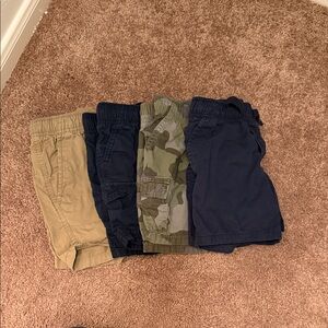 Cat & Jack Kids Shorts Pack - Khaki, Navy, Camo